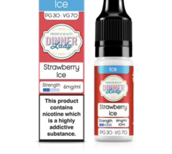 Strawberry Ice 30:70 10ml E-Liquid / 6mg Nic