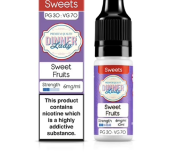 Sweet Fruits 30:70 10ml E-Liquid / 6mg Nic